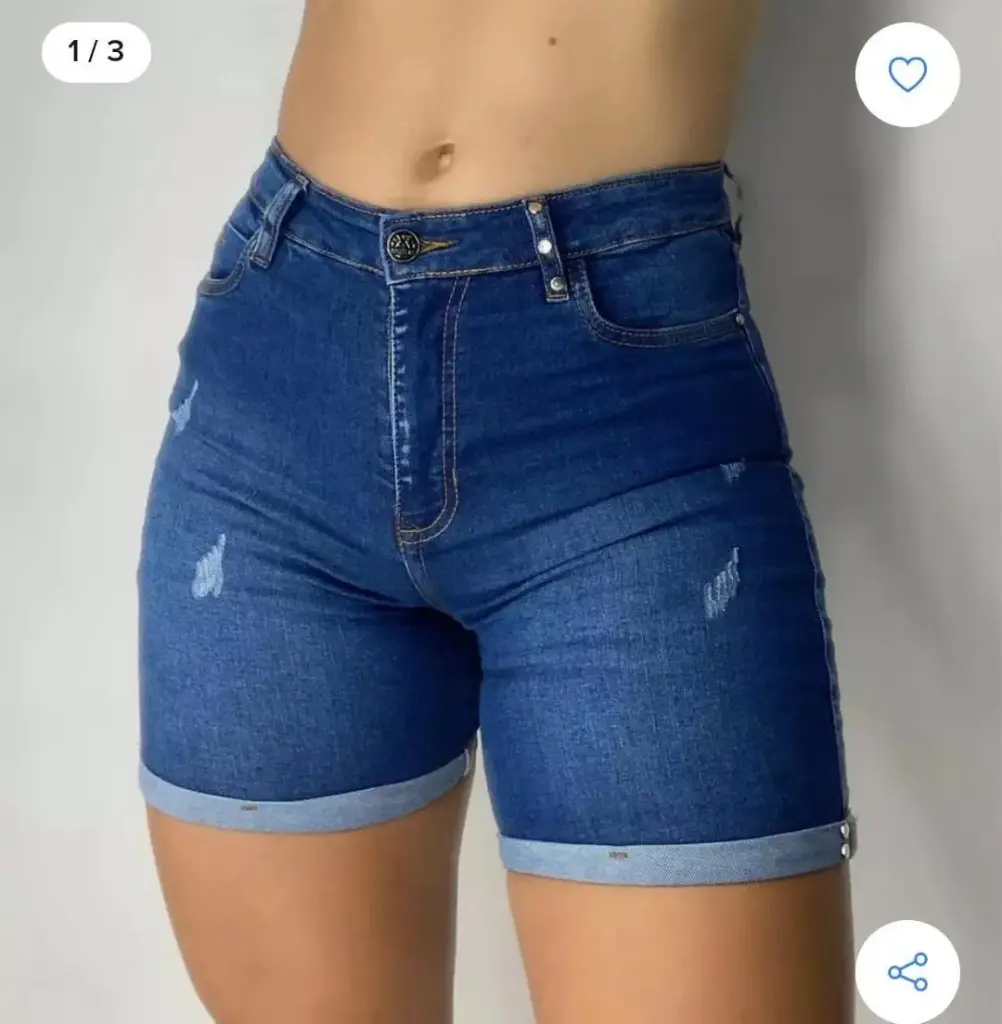 Short mujer largo taches 4227