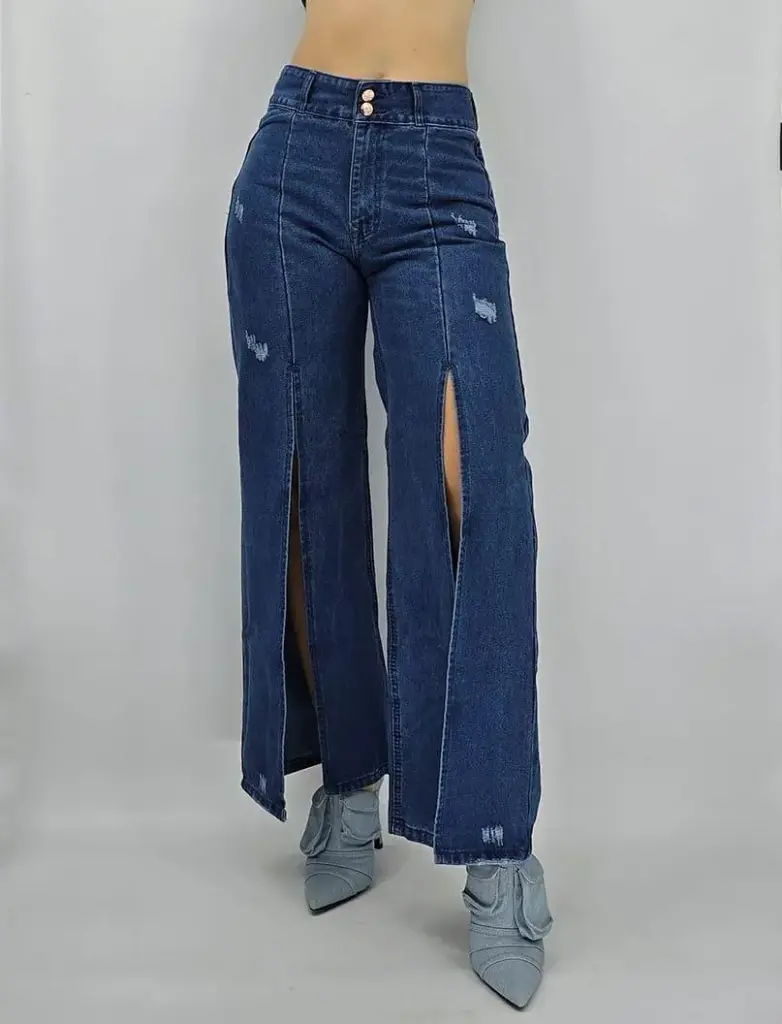 Jean mujer boy abertura 4459