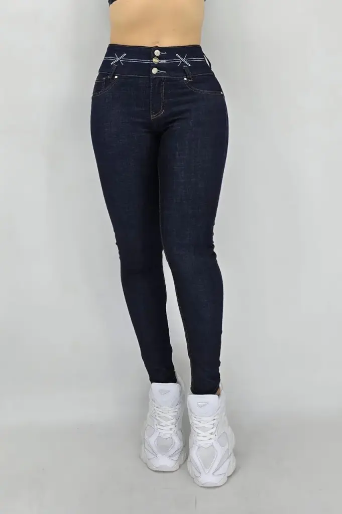 Jean mujer 3 botones 4449