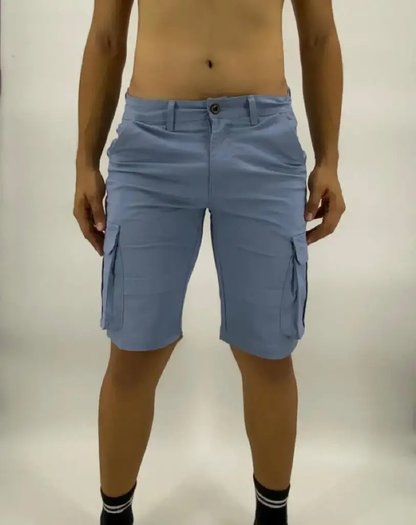 Bermuda camuflada crixler 23-1 azul 
