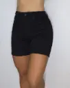 Short mujer largo negro 4575
