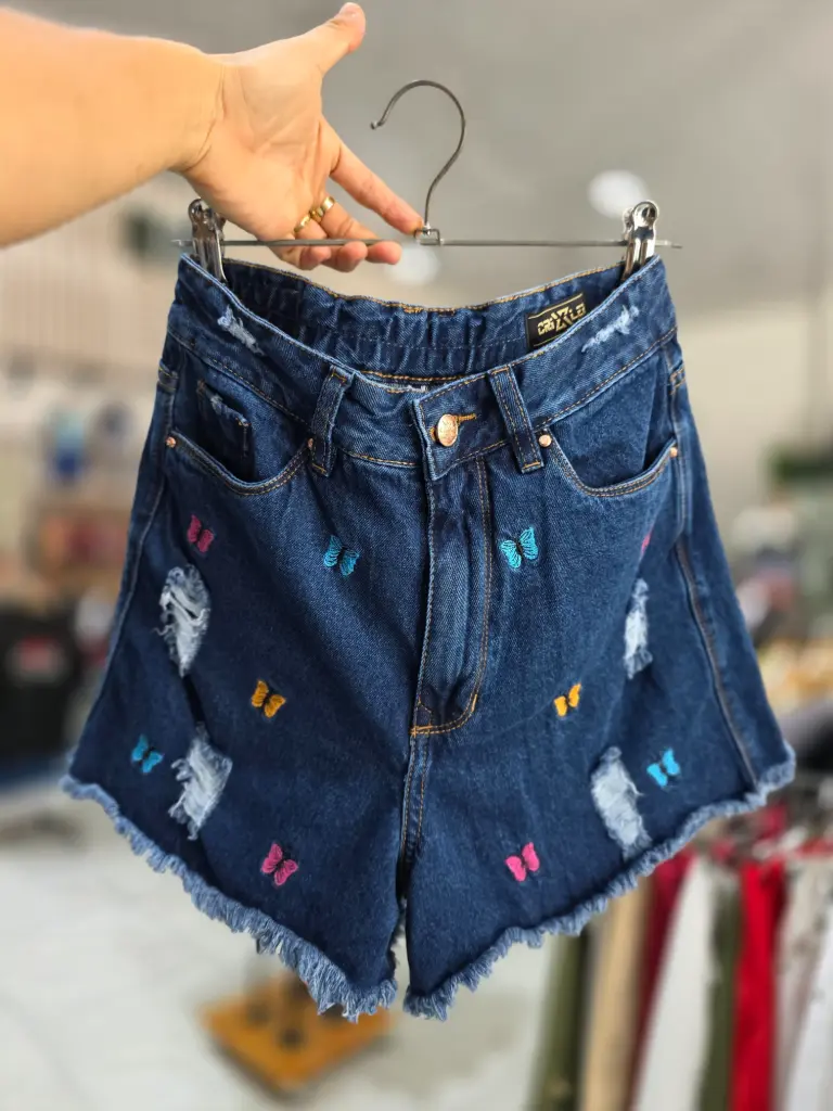 Short mujer mariposas 4564