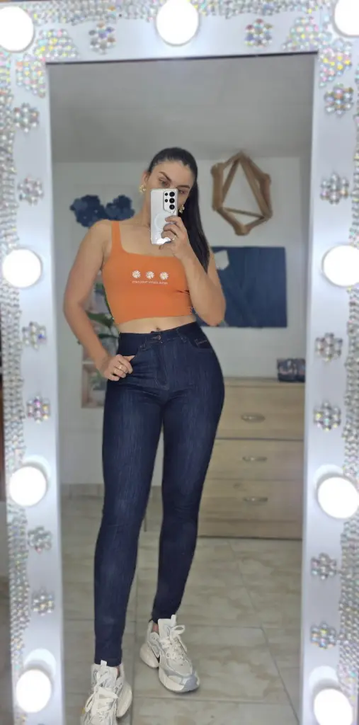 Jean mujer zigzag 4547