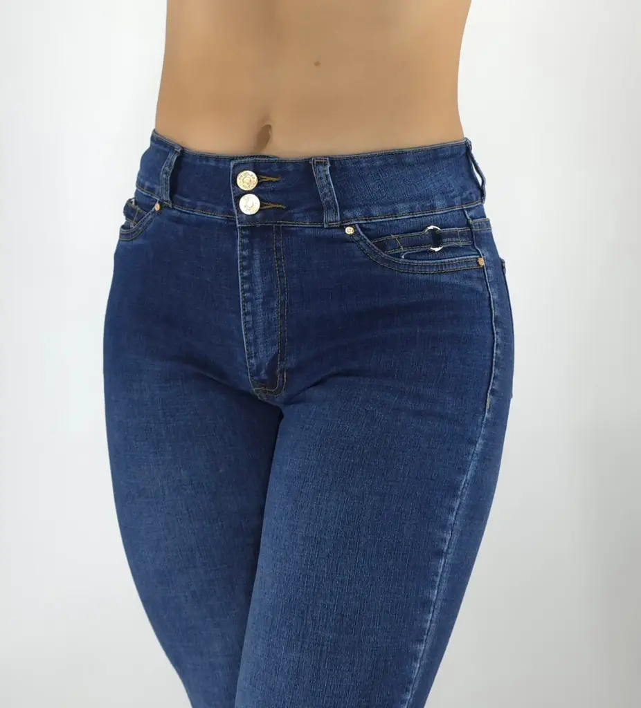Jean mujer skinny 2 botones 4550