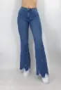 Jean mujer botacampana claro 4566
