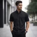CAMISA MC CRIXLER c110-3 negro
