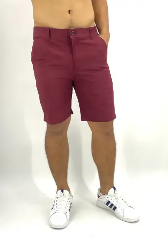 Bermuda drill clasica vinotinto 2021-1