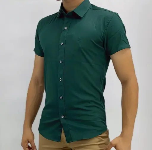 Camisa mc crixler  verde 23-58