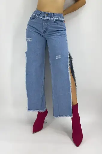 Jean mujer mom lateral 4330