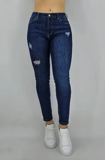 Jean mujer cerezas 4447