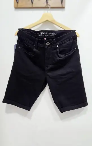 Bermuda jean crixler negro 4475