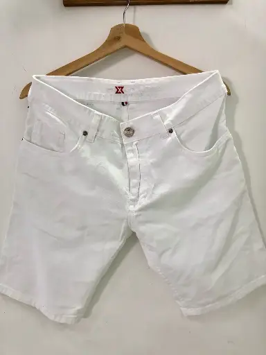 Bermuda jean blanca 4482
