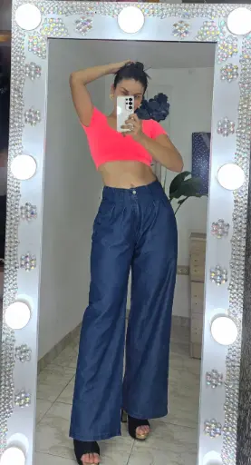 Jean mujer shambray 4558